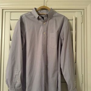 Jos. A. Bank Men's Blue Pinstripe Dress Shirt